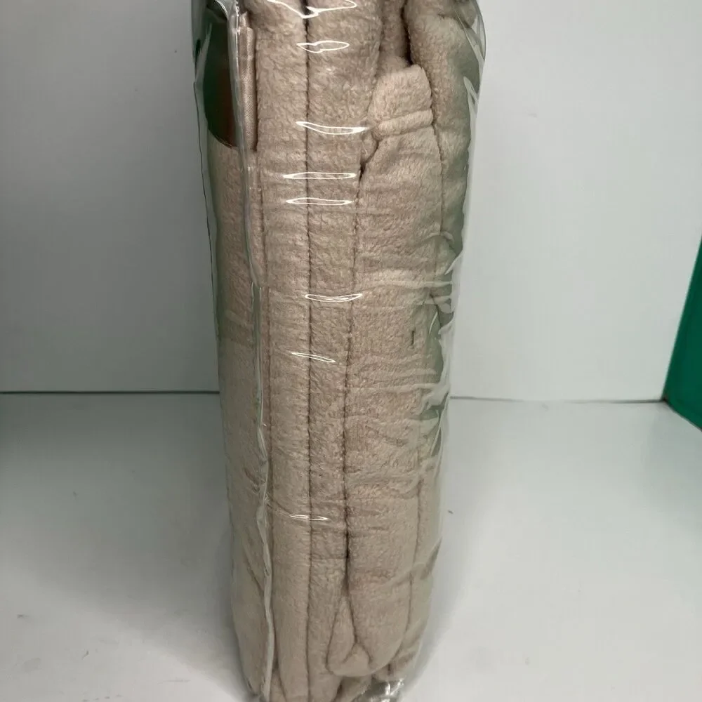 Vintage Cannon Micro Fleece Ultra Soft 66”x90” Twin Brand New Sears